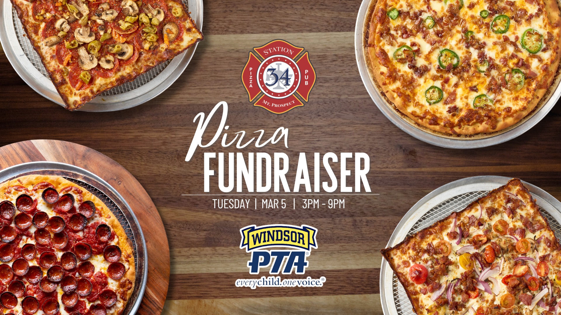 Windsor Elementary School Pizza Fundraiser